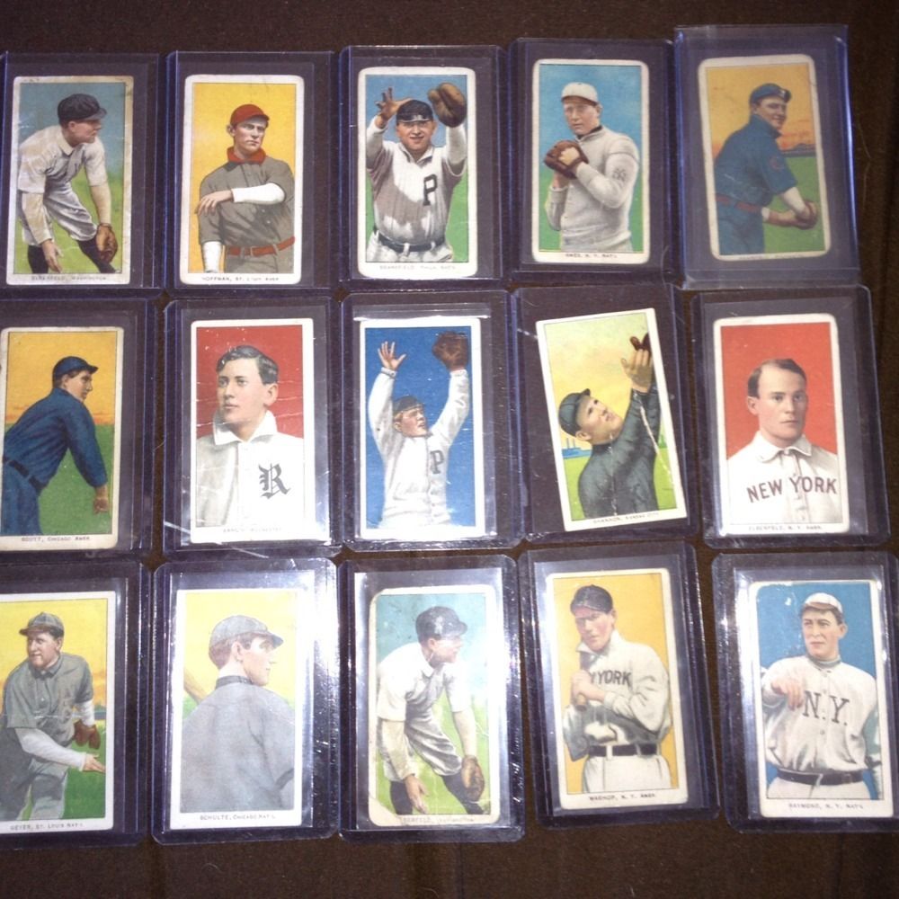 1909 T206 Lot (21) HOFers, KID ELBERFELD PORTRAIT