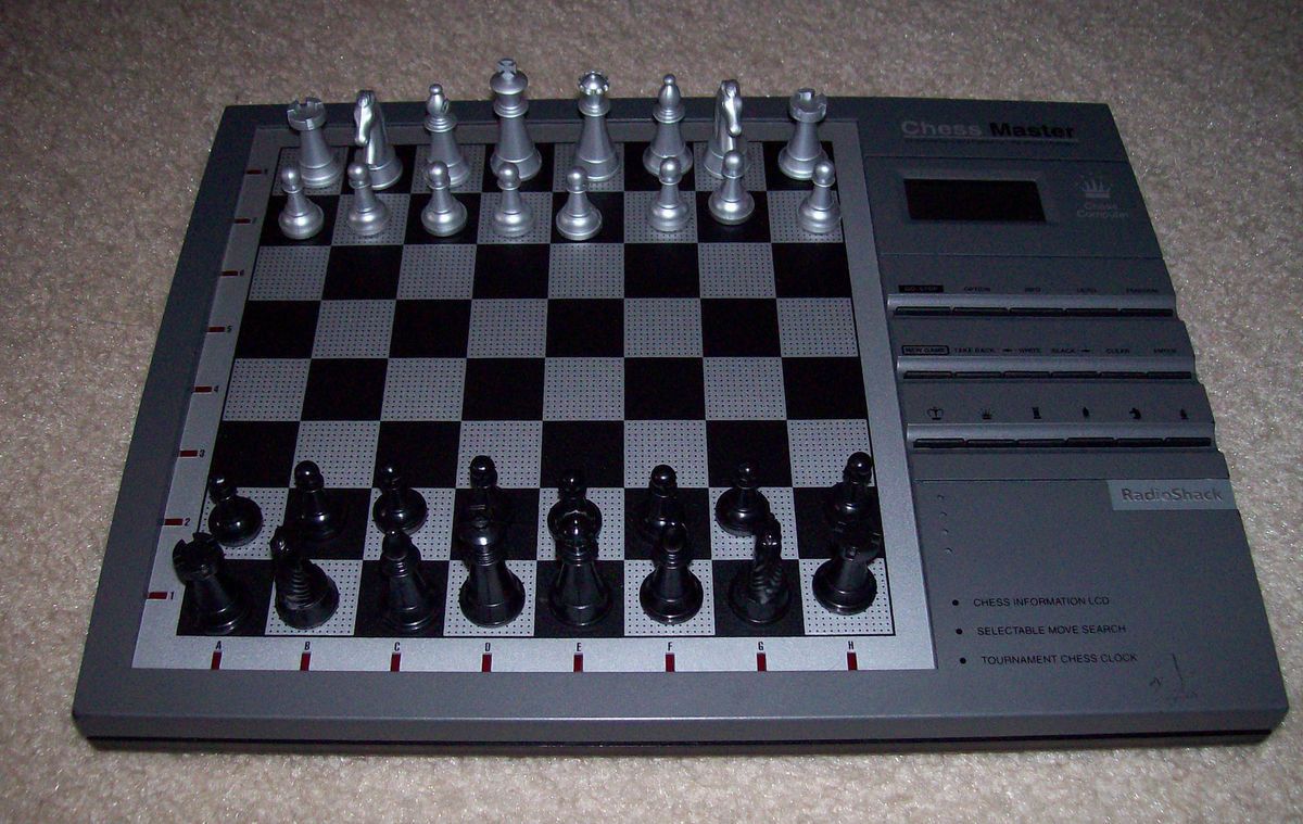  Shack Chess Master Computer Electronic Game 60 2217 Complete 64 Levels