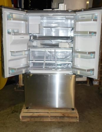 Bosch B26FT70SNS 25 9 CU ft French Door Refrigerator Stainless Steel