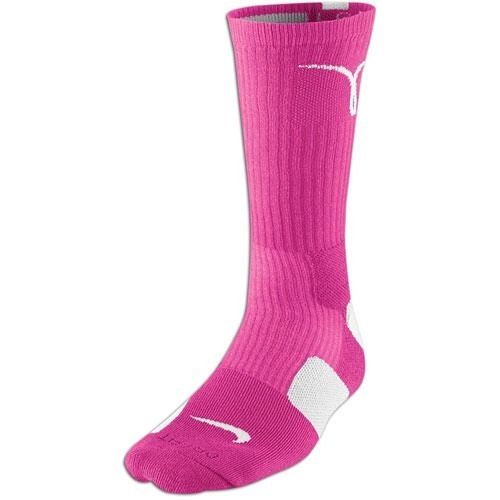 Nike Elite Basketball Socks Breast Cancer Kay Yow Awareness Month