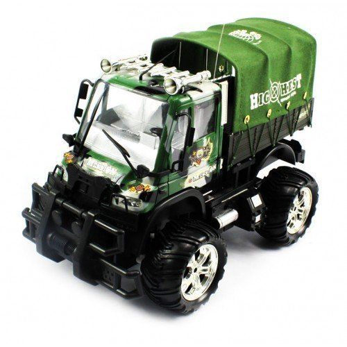 Electric Full Function Military Rescue Convoy RTR RC Truck Remote
