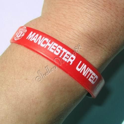  Bangle Elastic Belt Bracelet Football England Manchester United