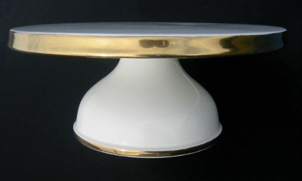 Ernest Sohn Creations Mid Century Modern Cake Plate