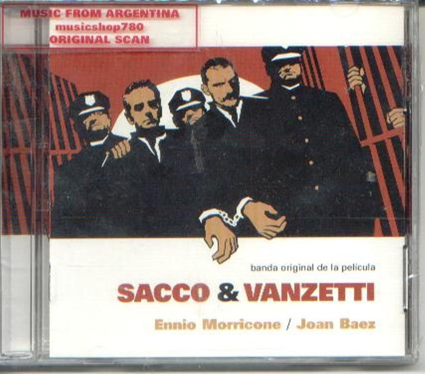 ENNIO MORRICONE / JOAN BAEZ, SACCO & VANZETTI   ORIGINAL SOUNDTRACK