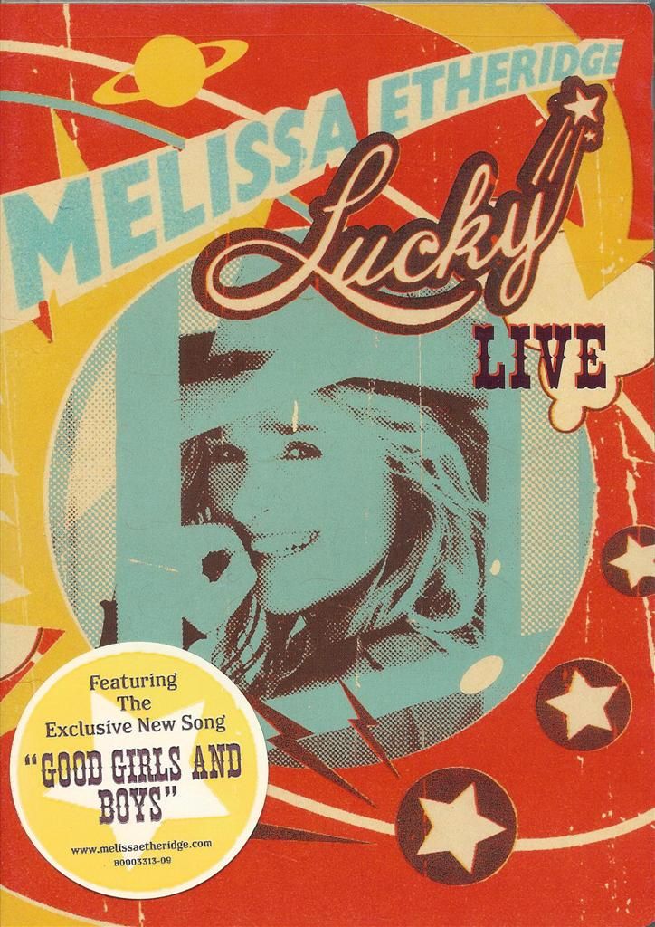 Melissa Etheridge Lucky Live New SEALED DVD 602498635629