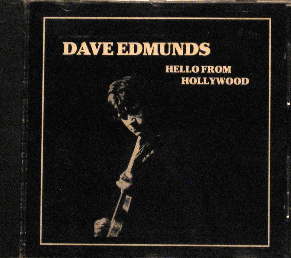 Dave Edmunds Hello From Hollywood Like New CD Live 1986 RARE