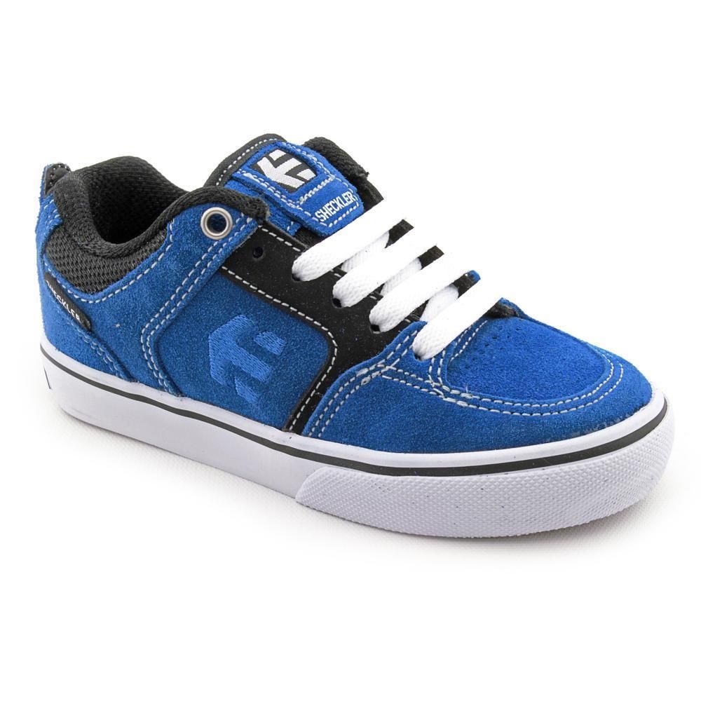 Etnies Kids Sheckler 6 Youth Kids Boys Size 3 Blue Regular Suede Skate