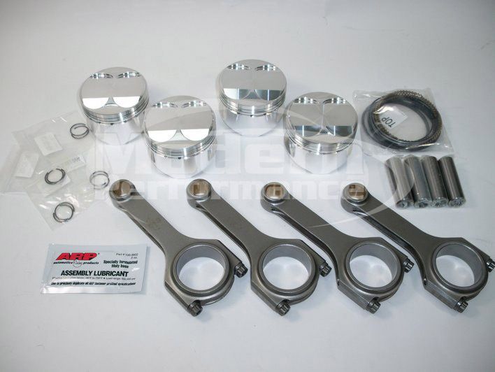 08 11 FX Sho 86mm Stock Bore 8 6 1 Turbo CP Pistons w Carrillo