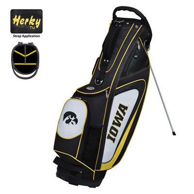 Team Effort Collegiate Gridiron II Golf Stand Bag Iowa Hawkeyes BRAND