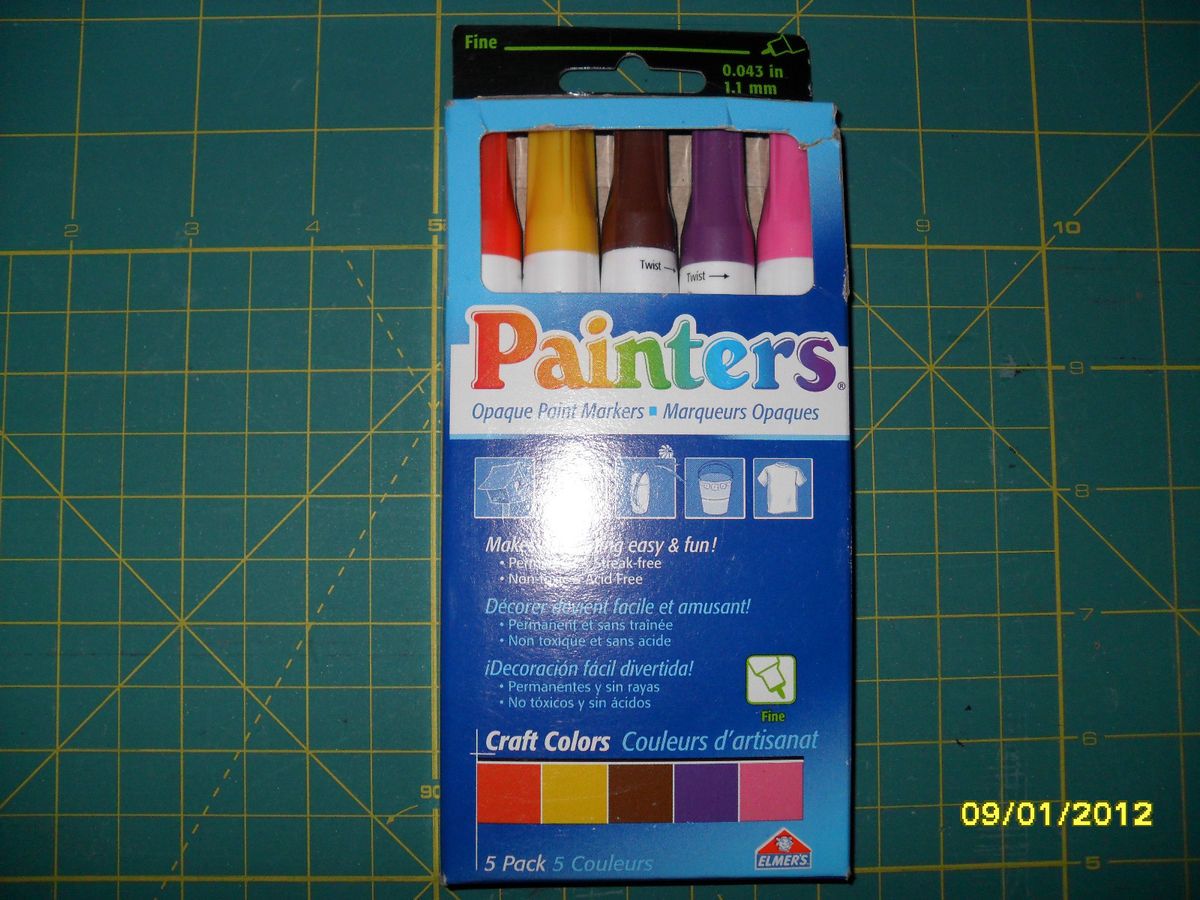  Elmer's Painters Paint Markers Various Colors