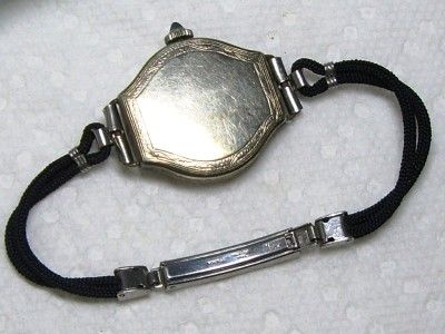 Deco Elsmere Ladies Wristwatch Pontiac Stainless Steel Rope Band as Is