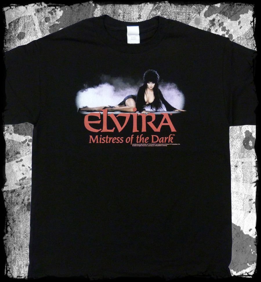 Elvira   Mistress of the Dark Classic Pose t shirt   Official   FAST