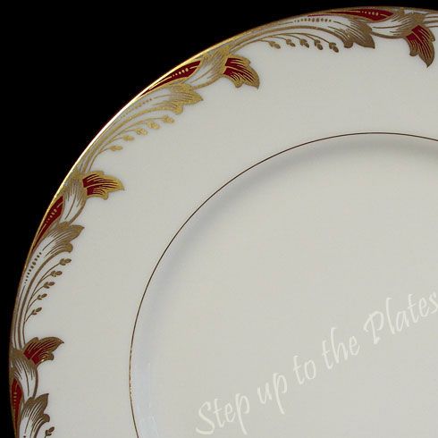 lenox essex maroon 0 351 r dinner plate for your consideration essex