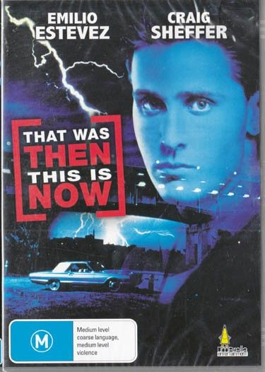 THAT WAS THEN THIS IS NOW   EMILIO ESTEVEZ   NEW & SEALED DVD