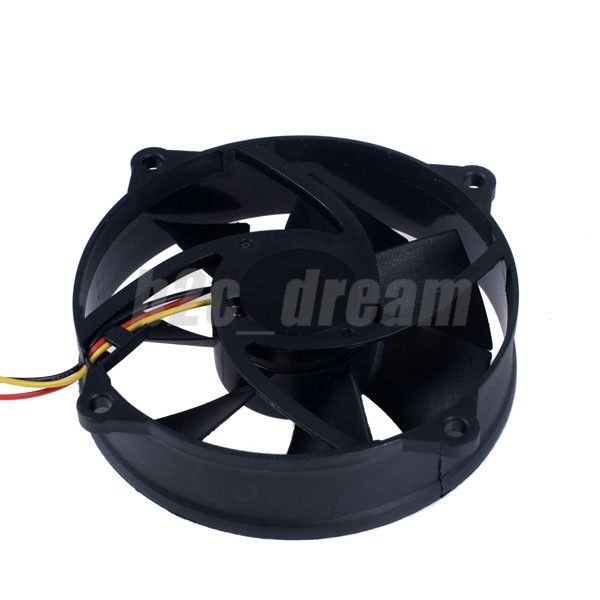  92mm x 25mm 3 Pin CPU PC Round Fan Cooler Heatsink Exhaust B