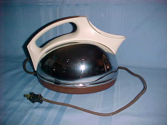 Vintage General Electric Tea Kettle Chrome Eames / Art Deco Works