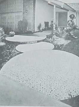 MID CENTURY MODERN CONCRETE BLOCK MASONRY DESIGN PLANS BUILD