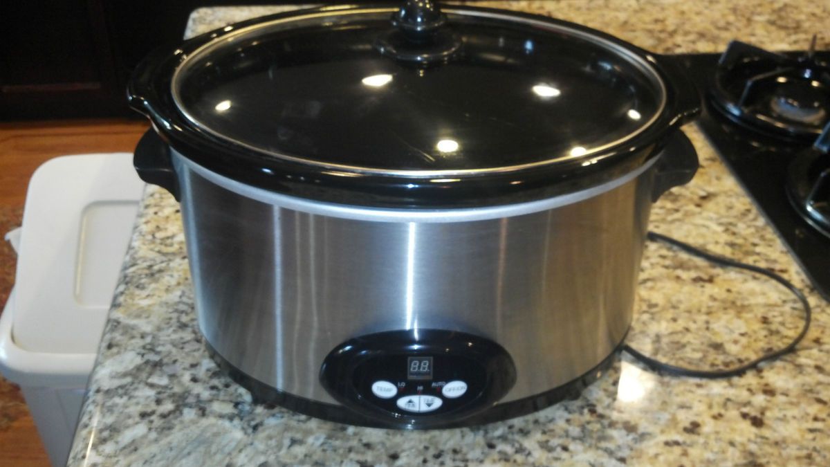 Best Buy: Crock-Pot Smart Pot 5.5-Quart Slow Cooker Black SCVP550-B