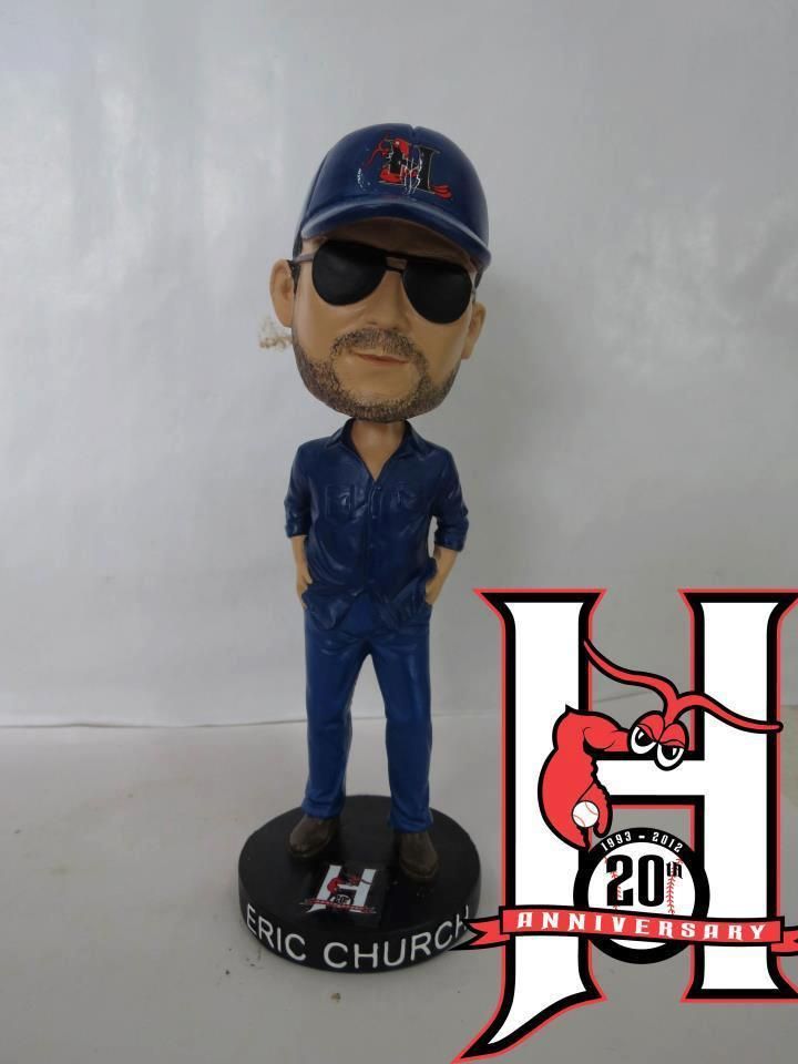  RARE Eric Church Bobble Head