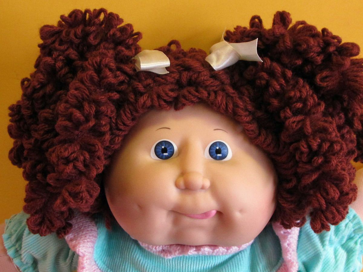  Cabbage Patch Kid 11 Double Popcorn Auburn Violet Faith Glenna 86 NIB