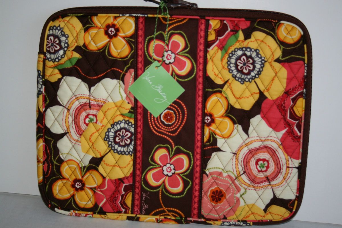 NWT Vera Bradley 15 Laptop Sleeve Case Cover in Buttercup Floral