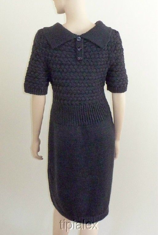 1150 New Auth.ESCADA Signature Knit Dress Made In Italy Sz.40