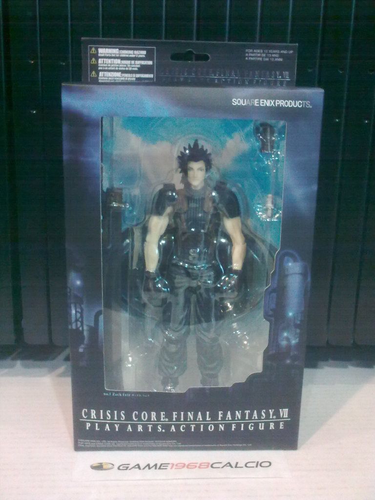 Final Fantasy VII 7 Action Figure Zack Fair Play Arts New