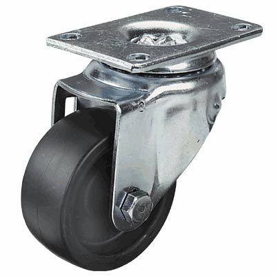 Fairbanks Polyolefin Swivel Caster 5in x 1 1/4in #140350600EN