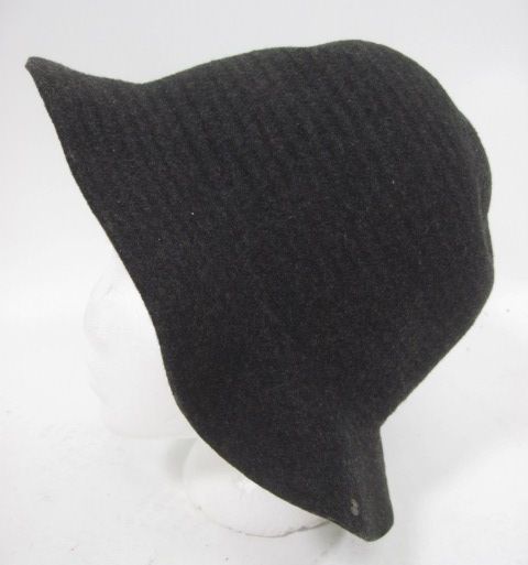 you are bidding on an elvis pompilio gray fedora wool brim hat in one