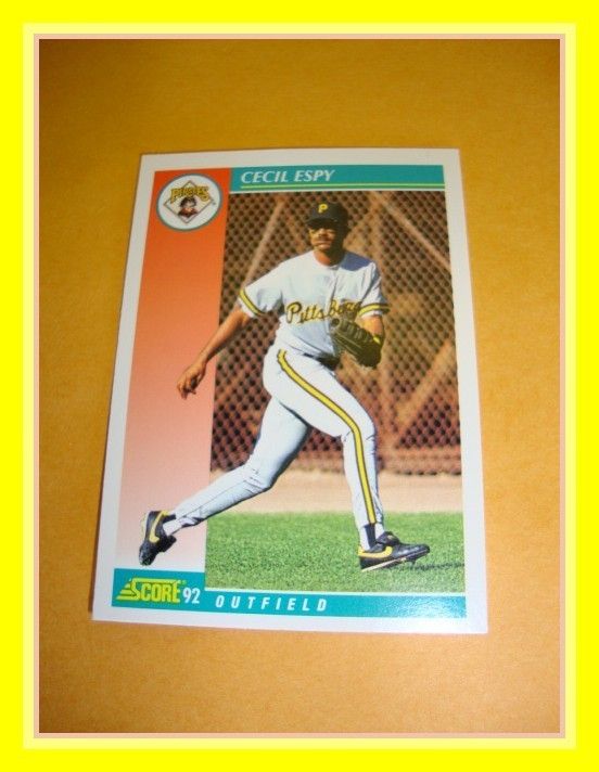  Score 1992 673 Cecil Espy Pirates