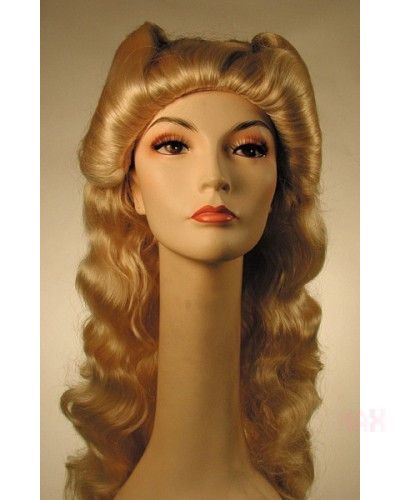 Theatrical Evita Peron Wig Evita Peron Costume 40s Style Wig 6 Colors