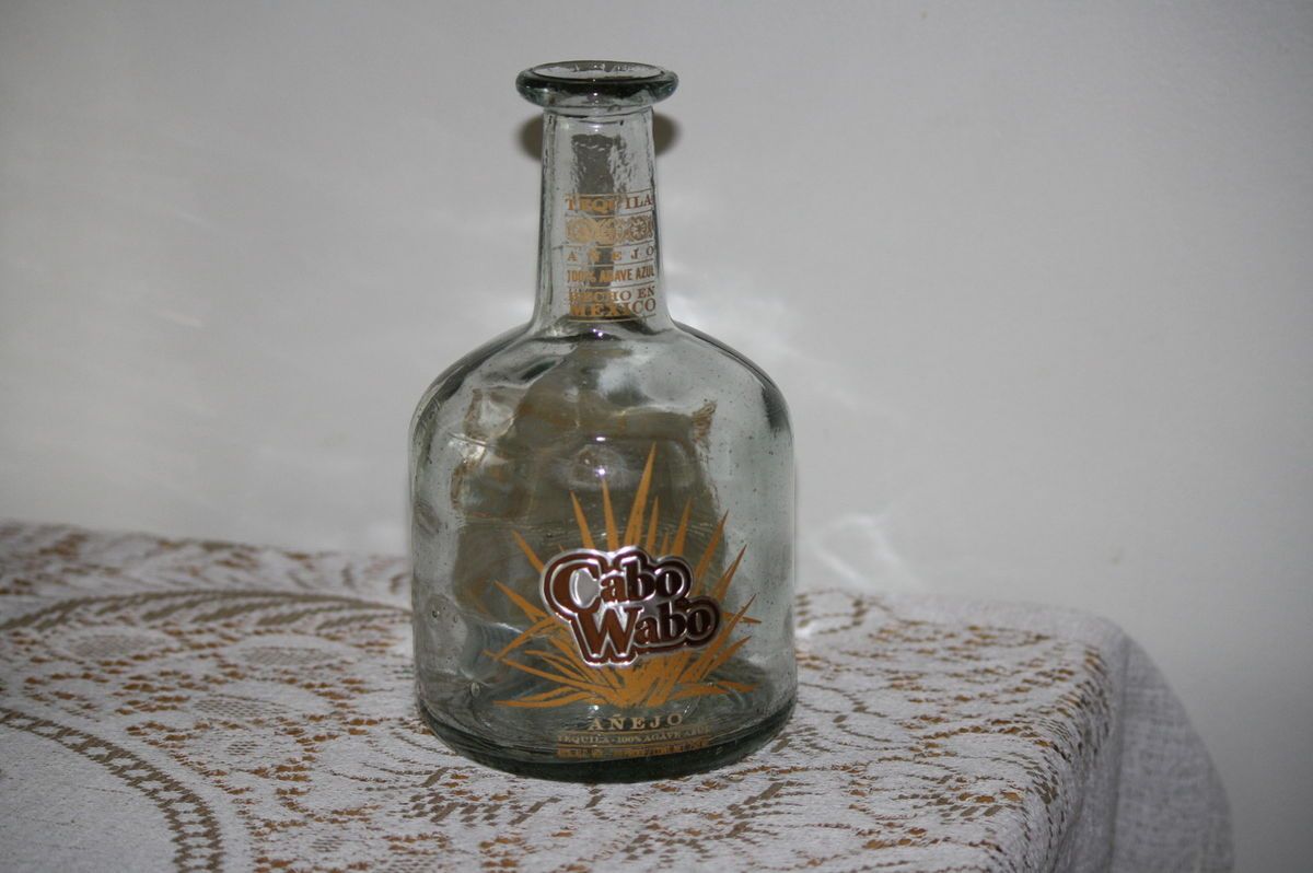 Tequila Anejo Cabo Wabo EMPTY bottle