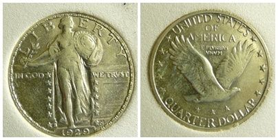  1929 s Standing Liberty Quarter