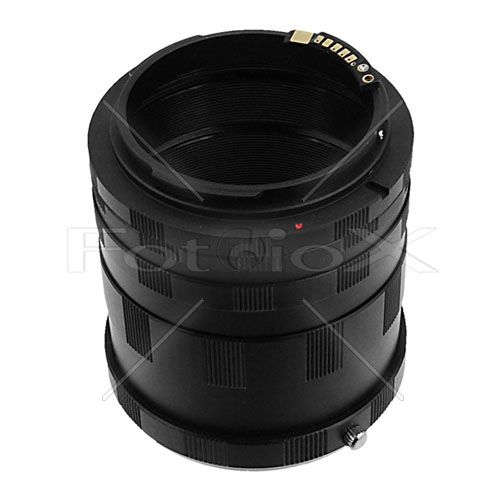 Macro Extension Tube Kit for Canon EOS w Focus Confirm