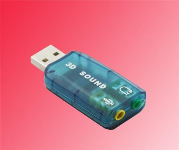 USB External Sound Card for Laptop Notebook PC Desktop