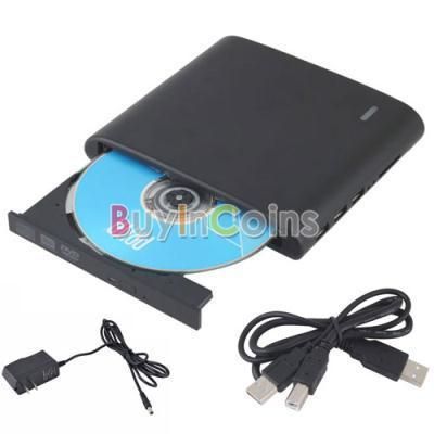   USB Portable Slim External Blue Ray Disc Drive Optical DVD Burner