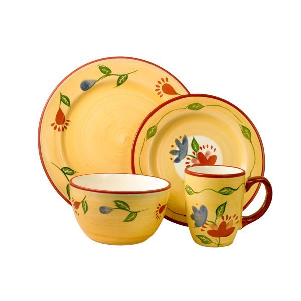 Pfaltzgraff Everyday Palermo Dinnerware Set 32 Piece Service for 8