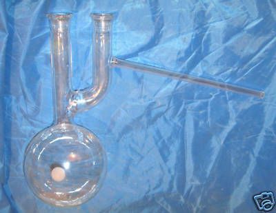 Liter Pyrex Claisen Distilling Flask Adapter Engler