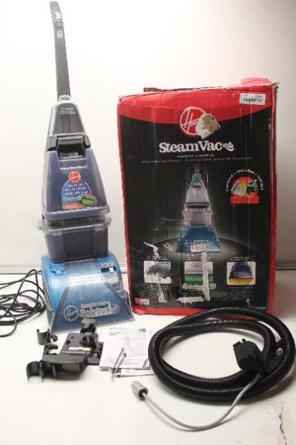 Hoover F5914 900 SteamVac Home Carpet Vacuum Cleaner Blue