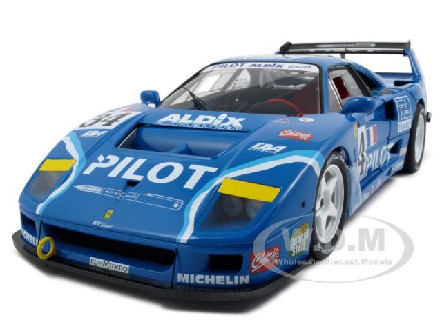  scale diecast car model ferrari f40 competizione lm 1995 34 die cast