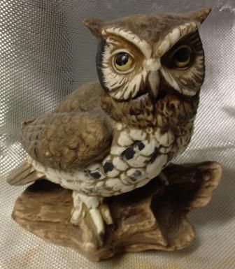 Owl 2 Latex and Fiberglass Mold Concrete Mold cement plaster