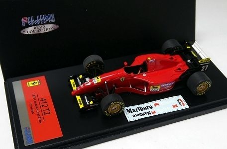 FERRARI 412 T2 1995 CANADIAN GP JEAN ALESI FUJIMI MODEL 1 43