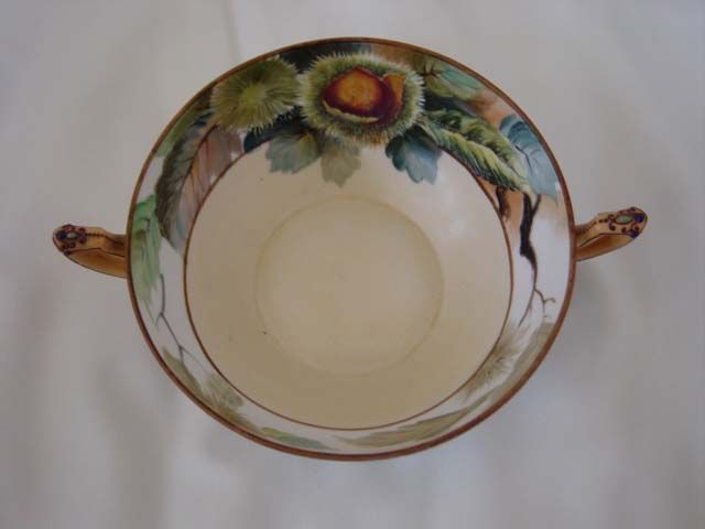 Up for auction from our virtual store is a Nippon Porcelain Filbert