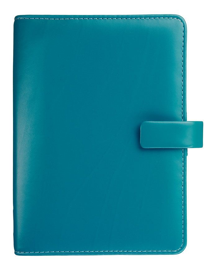 FILOFAX PERSONAL METROPOL KINGFISHER BLUE ORGANIZER DAY PLANNER DIARY