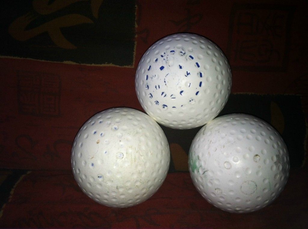  Used Kookaburra Dimple Standard Field Hockey Balls Great for practice