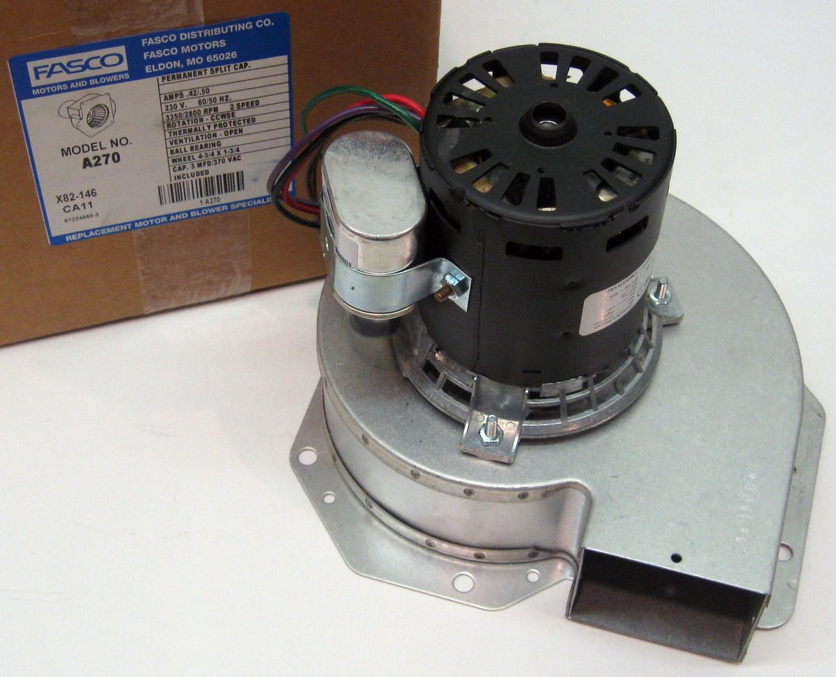 A270 Fasco Blower Furnace Draft Inducer Motor fits Trane 7062 5033