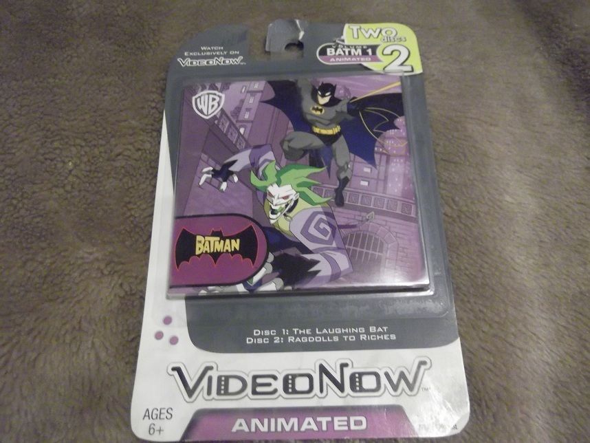 New Video Now PVD 2 Disc set, Batman   Laughing Bat, Ragdolls