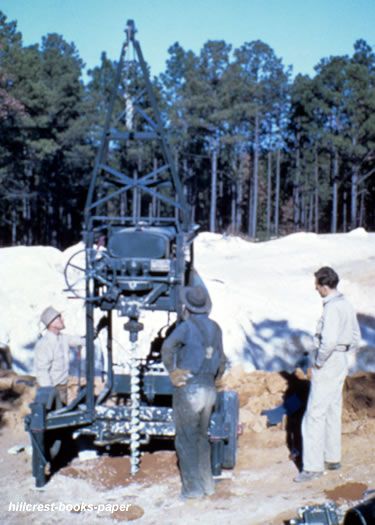 Pennsylvania Drill Auger Espy Mine Eufaula Alabama photo picture