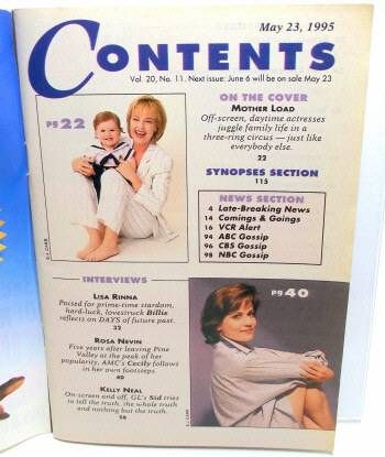  Digest May 23 1995 Lisa Rinna Jacklyn Zeman Melody Thomas Scott