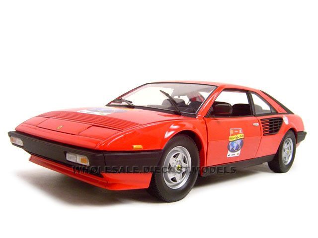  18 scale diecast model of ferrari mondial 8 die cast car by hotwheels